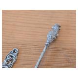 Lot of (15) 210-grams (total) 925 Sterling Silver Utensils