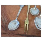 Lot of (15) 210-grams (total) 925 Sterling Silver Utensils