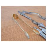 Lot of (15) 210-grams (total) 925 Sterling Silver Utensils
