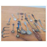 Lot of (18) 226-grams (total) 925 Sterling Silver Utensils