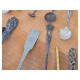 Lot of (18) 226-grams (total) 925 Sterling Silver Utensils