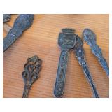 Lot of (14) 190-grams (total) 925 Sterling Silver Utensils