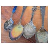 Lot of (14) 190-grams (total) 925 Sterling Silver Utensils