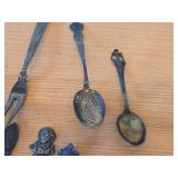 Lot of (14) 190-grams (total) 925 Sterling Silver Utensils