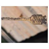 Lot of (13) 120-grams (total) 925 Sterling Silver Souvenir Spoons