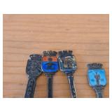 Lot of (18) 185-grams (total) 925 Sterling Silver Souvenir Spoons