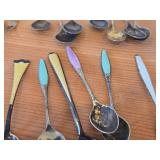 Lot of (17) 157-grams (total) 925 Sterling Silver Souvenir Spoons