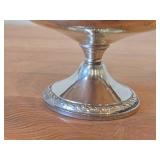178-grams Sterling Silver Compote Pedestal Dish by Hastor 3 1/4" x 6"