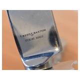 349-grams (total) Sterling Silver Handled Utensils - Serving Spoon, Melon Spoon, Cake Knife, Butter Knife