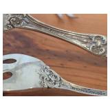 Lot of (5) 83-grams (total) Sterling Silver Dessert / Appetizer Forks (assorted)