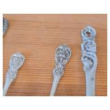 Lot of (5) 207-grams (total) Sterling Silver Spoons (assorted)