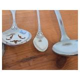 Lot of (5) 207-grams (total) Sterling Silver Spoons (assorted)