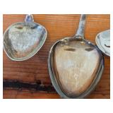 Lot of (5) 207-grams (total) Sterling Silver Spoons (assorted)
