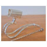 447-grams (total) Silverplated Wine Bottle Pourer, Wine Bottle Stopper, Bar Spoons (x2) 11", Pie/Cake Server