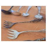 Lot of (14) 294-grams (total) Silverplated Forks and Spoons