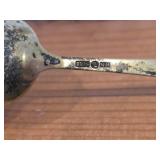 Lot of (10) 66-grams (total) 830 Sterling Silver Souvenir Spoons