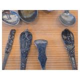 Lot of (16) 222-grams (total) 830 Sterling Silver Souvenir Spoons
