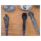 Lot of (16) 222-grams (total) 830 Sterling Silver Souvenir Spoons