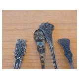 Lot of (16) 222-grams (total) 830 Sterling Silver Souvenir Spoons