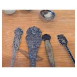 Lot of (18) 212-grams (total) 830 Sterling Silver Souvenir Spoons