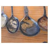 Lot of (17) 226-grams (total) 830 Sterling Silver Souvenir Spoons