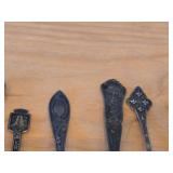 Lot of (16) 192-grams (total) 830 Sterling Silver Souvenir Spoons