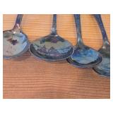 Lot of (12) 226-grams (total) 830 Sterling Silver Souvenir Spoons