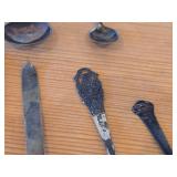 Lot of (12) 226-grams (total) 830 Sterling Silver Souvenir Spoons