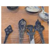 Lot of (17) 226-grams (total) 830 Sterling Silver Souvenir Spoons