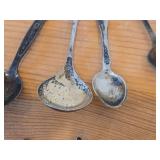 Lot of (17) 226-grams (total) 830 Sterling Silver Souvenir Spoons
