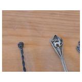 Lot of (11) 211-grams (total) Silverplated Souvenir Spoons