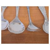 Lot of (7) 187-grams (total) 60G Silverplated Souvenir Spoons