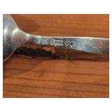 Lot of (13) 150-grams (total) 60G Silverplated Souvenir Spoons