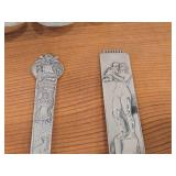 Lot of (8) 204-grams (total) 40G Silverplated Souvenir Spoons