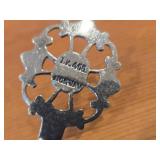 Lot of (13) 189-grams (total) 40G Silverplated Souvenir Spoons