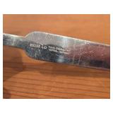 Lot of (9) 207-grams (total) 40G Silverplated Souvenir Spoons