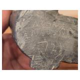 Vintage Seal theme Hand-Carved Inuit Soapstone Sculpture by Eskimo Art (Canada)