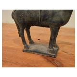 Vintage Chinese Terra Cotta Warrior Horse (Tang) theme Replica Statue