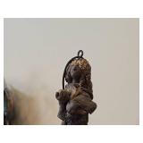 Vintage 16" Hand-made Pottery Bell