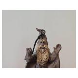 Vintage 16" Hand-made Pottery Bell