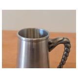 Vintage Troll theme Norsk Tinn Pewter Beer Tankard (Norway) #84