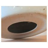 Ceramic Garden Stool / Chinese style / 18 1/2"