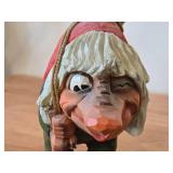 Troll theme Authentic Handcarved Wooden Figurine by Henning Engelsen (Norway)