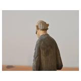 Vintage Hand-carved Wooden Figurines Set of 3 - Folk Art by Norsk Husflid Engros (Norway)