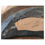 Vintage Troll theme by Anton Sveen Authentic Hand-carved Handpainted Wooden Signed Figurines Set of 2 (Norway)