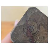 Vintage Man Smoking Pipe theme Black Forest Hand-carved Wooden Bust by Oberammergau (Germany)