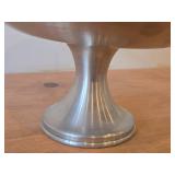 Vintage Pewter Bowl (Norway) 6 1/2" x 10"