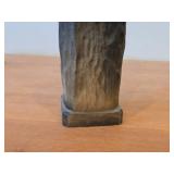 Vintage Norse God Odin theme Authentic Handcarved Hand-painted Wooden Figurine by Henning Engelson (Norway)