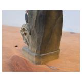 Vintage Norse God Tor theme Authentic Handcarved Hand-painted Wooden Figurine by Henning Engelson (Norway)