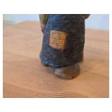 Vintage Troll theme by Anton Sveen Hand Carved Birch Wood Figurine (Norway)